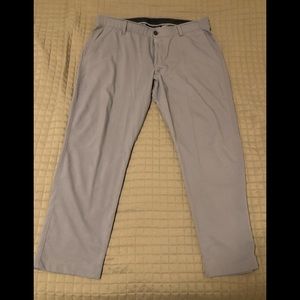 Under armour golf pants 40/30 gray